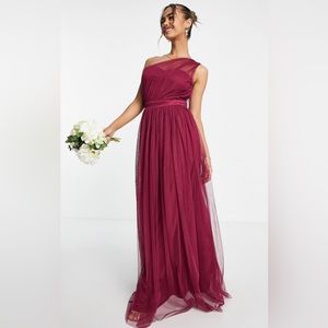 ASOS Red Bridesmaid Dress